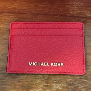 Michael Kors Scarlet Card Holder
